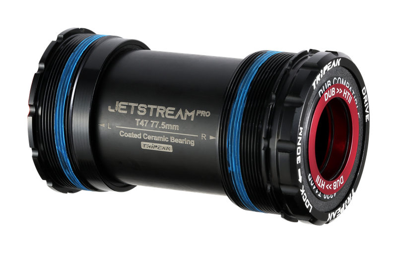 TRiPEAK T47, 77.5mm (Road, FACTOR), 24mm (Shimano HTII)/SRAM DUB (Road)/30mm (ROTOR 3D+)