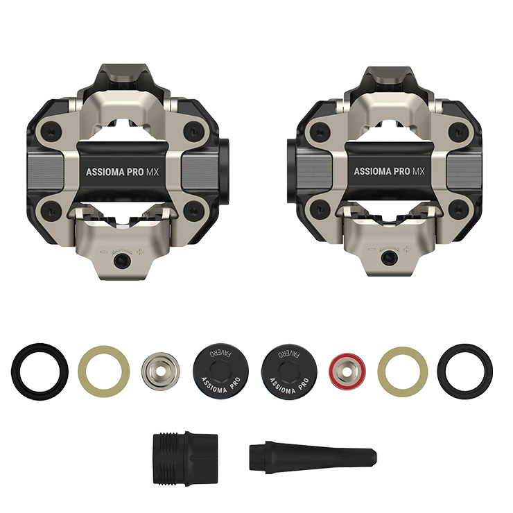 Favero Assioma PRO MX left and right pedal body set with service parts