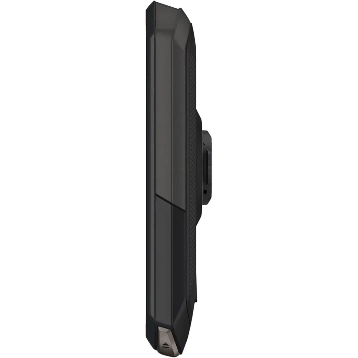 Garmin Edge 1050 side profile showing the slim case and side button