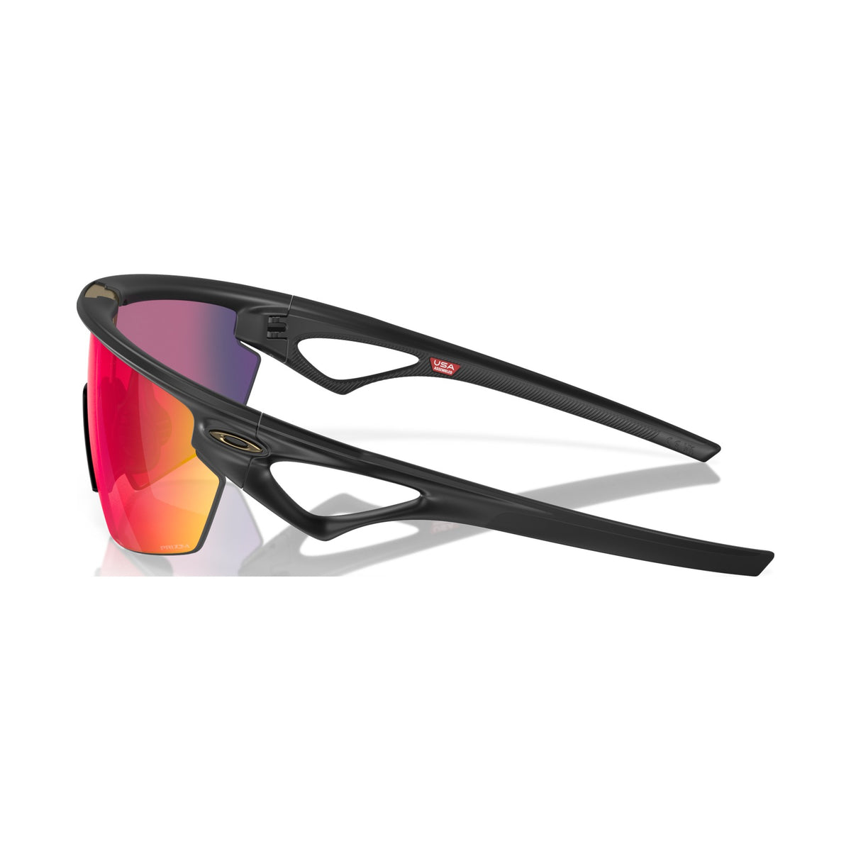 Oakley Sphaera side profile showing the vented frame and temple arm