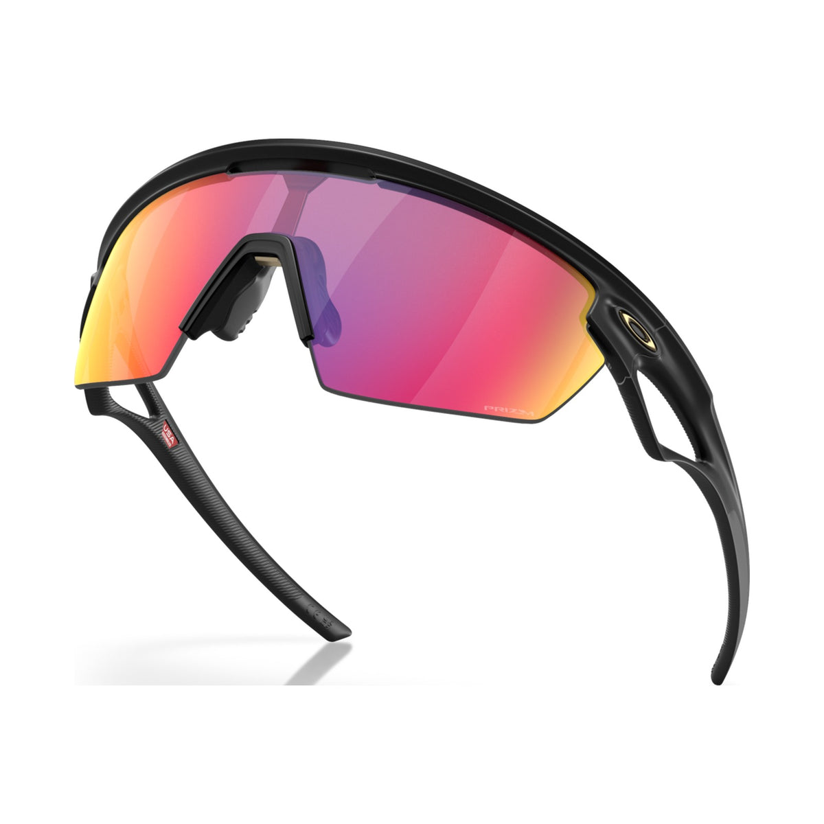Oakley Sphaera viewed from above showing the wrap and coverage