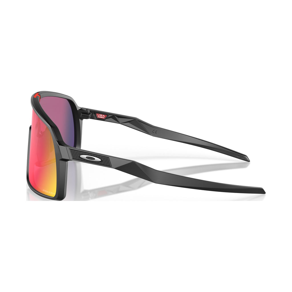 Oakley Sutro side profile showing the temple arms and Oakley icon