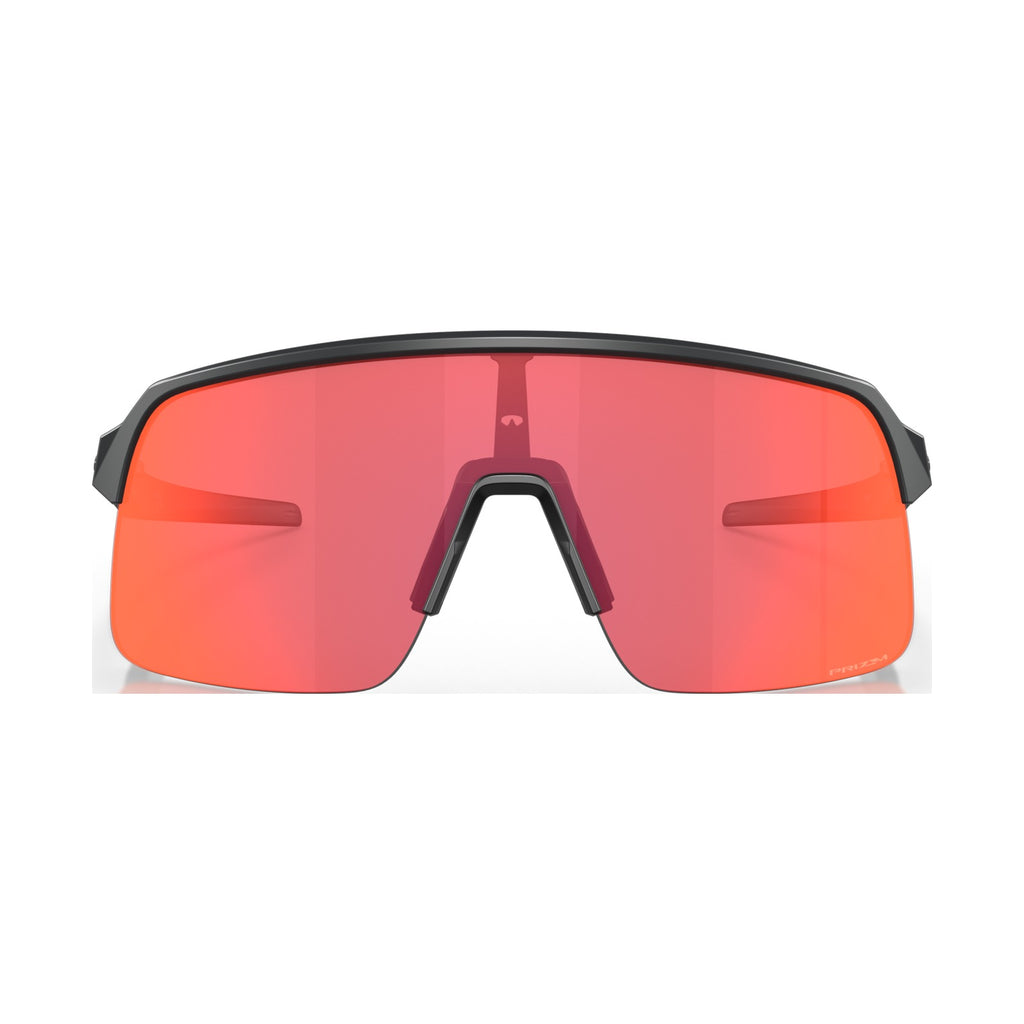 Oakley Sutro Lite front view showing the semi-rimless shield lens