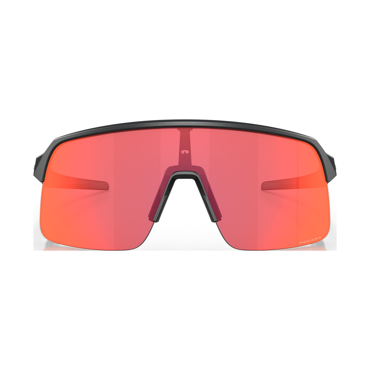 Oakley Sutro Lite front view showing the semi-rimless shield lens