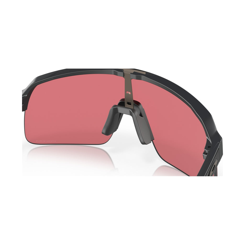 Oakley Sutro Lite rear view showing the nosepads and open lower rim